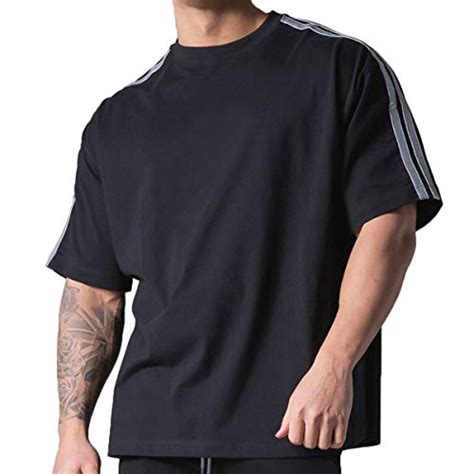 best oversized gym shirts men.